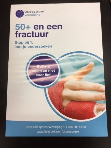 Poster – 50+ en een fractuur