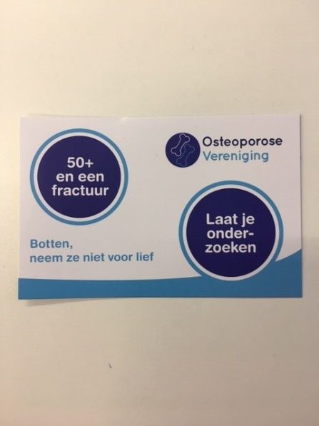 Visitekaartje – 50+ en een fractuur