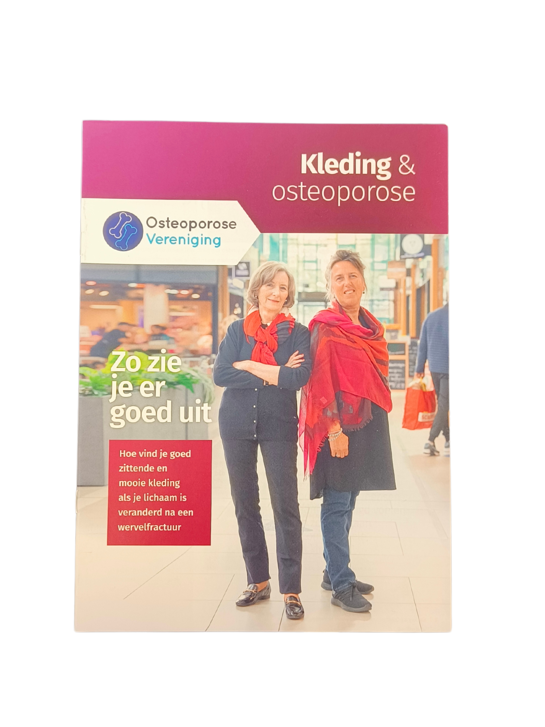 Kledingbrochure Osteoporose