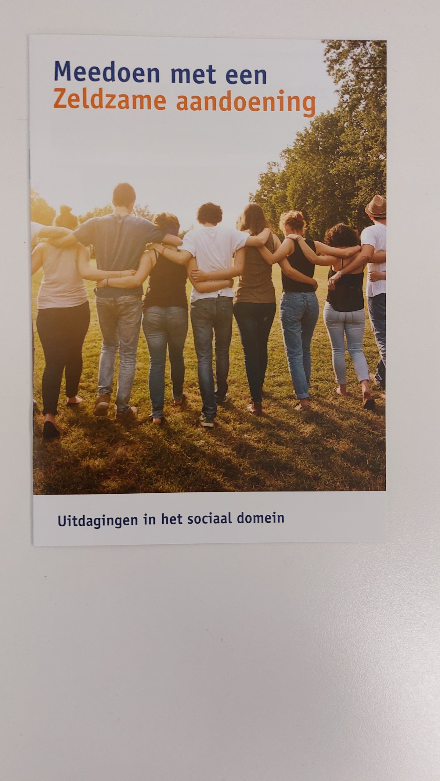 Flyer – Meedoen met een zeldzame aandoening