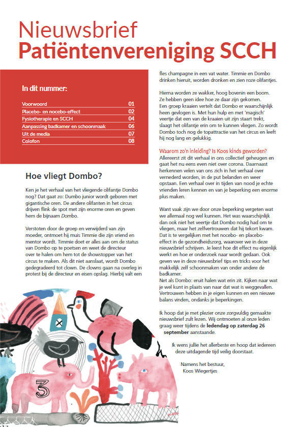 2020 – Nr. 3 – Patiëntenvereniging SCCH Nieuwsbrief