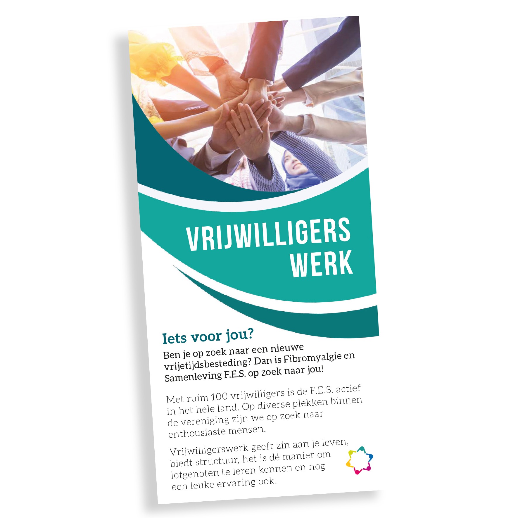 Flyer  – Vrijwilligerswerk (€0,15)