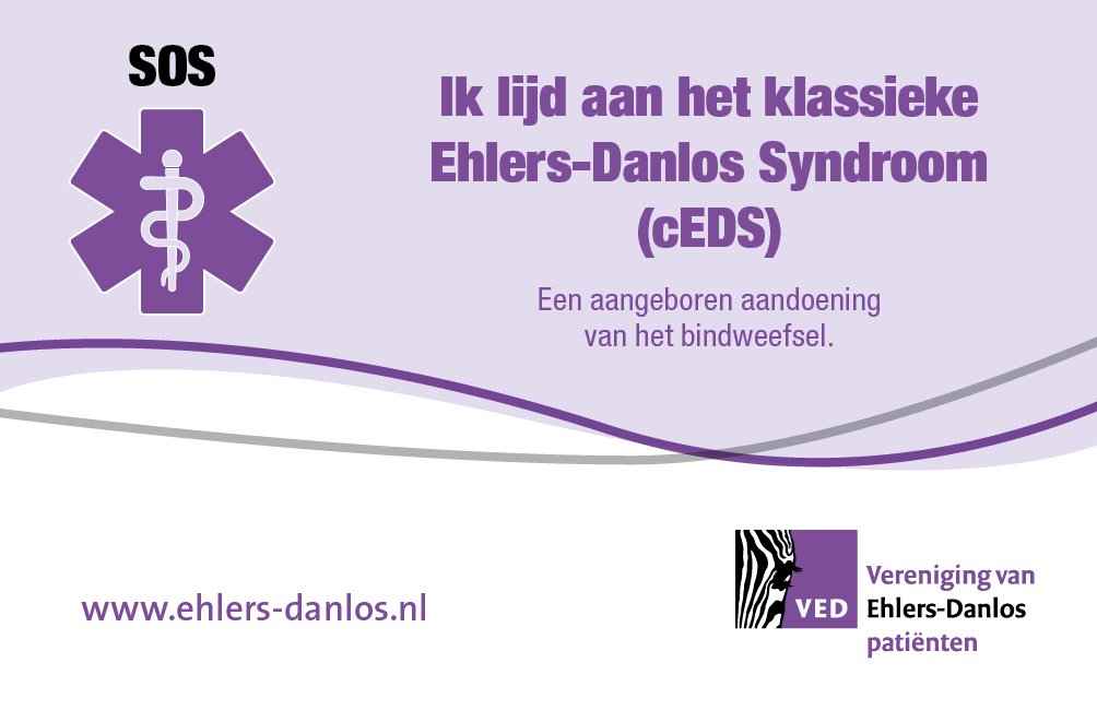 SOS kaartje (CEDS) – Nederlands – Papier