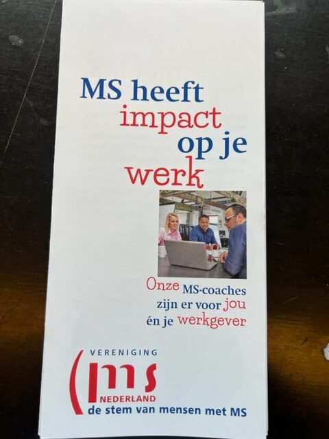 Folder – MS heeft impact op je werk