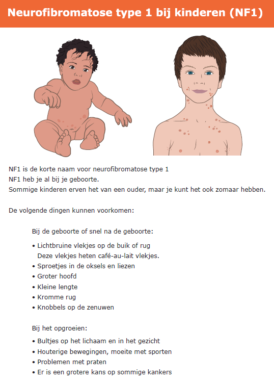 Neurofibromatose type 1 bij kinderen ( NF1 )