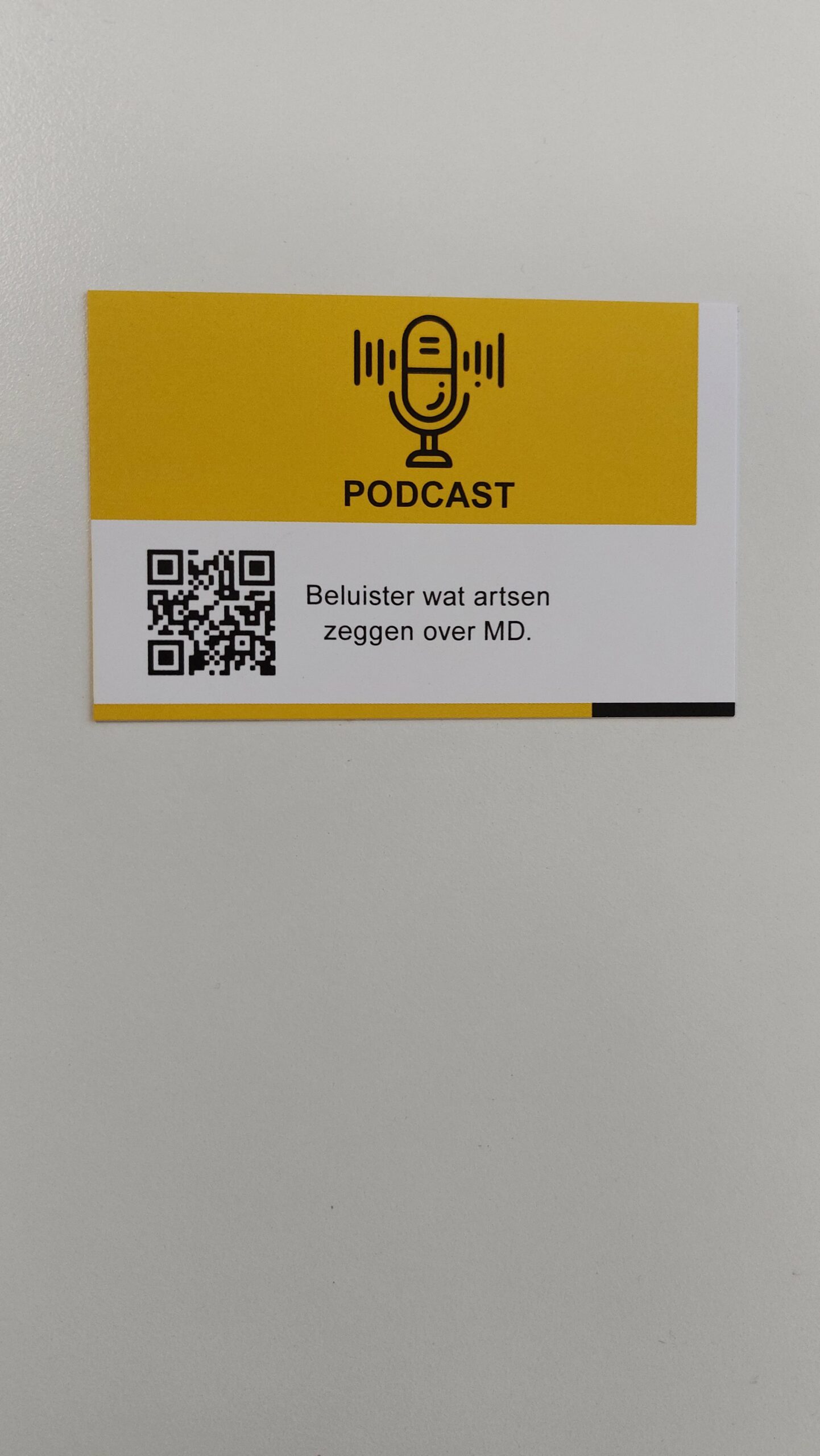 Visitekaartje macula podcast