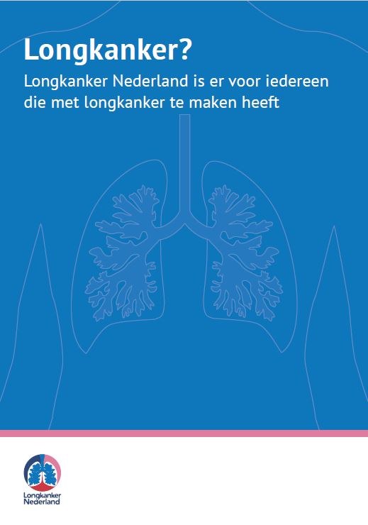 Algmene folder Longkanker Nederland (blauw)