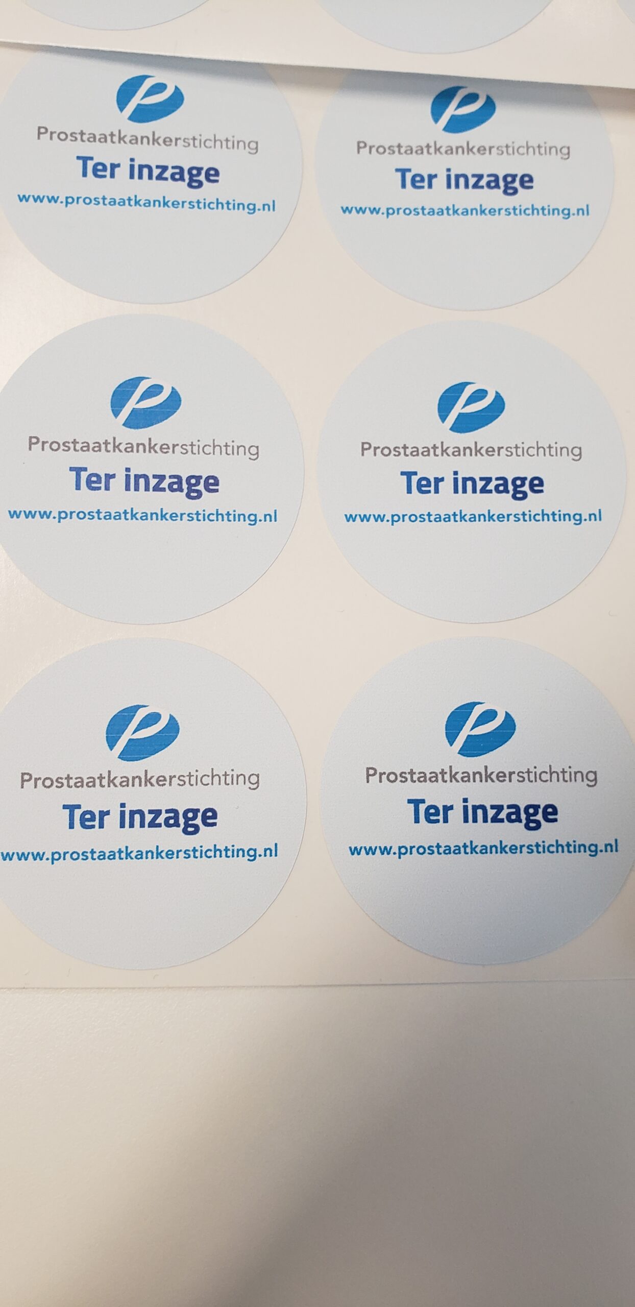 Sticker – Ter inzage