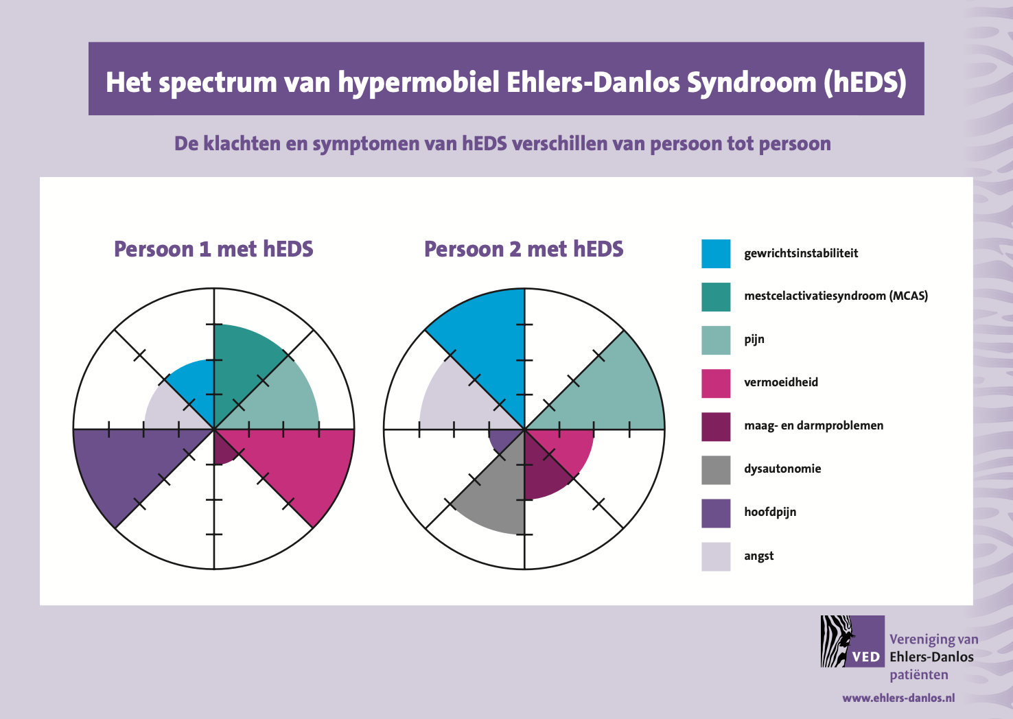 Infographic – Het spectrum van hypermobiel (A5)