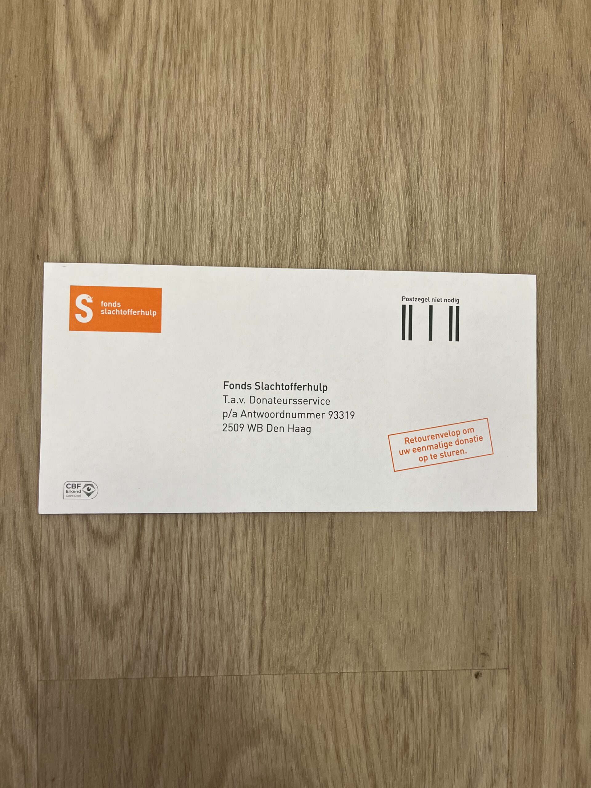 Envelop Slachtofferhulp