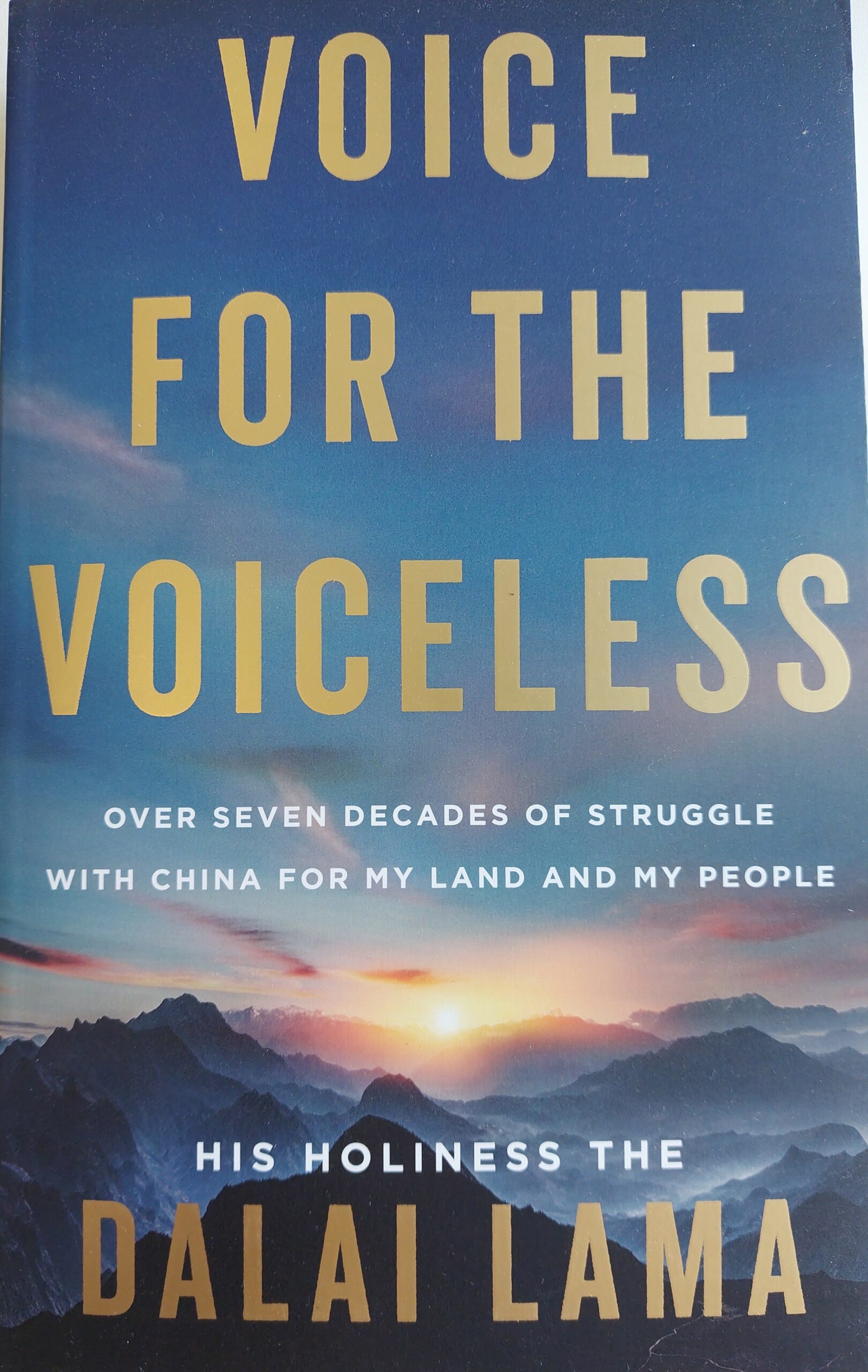 Boek – Voice for the voiceless