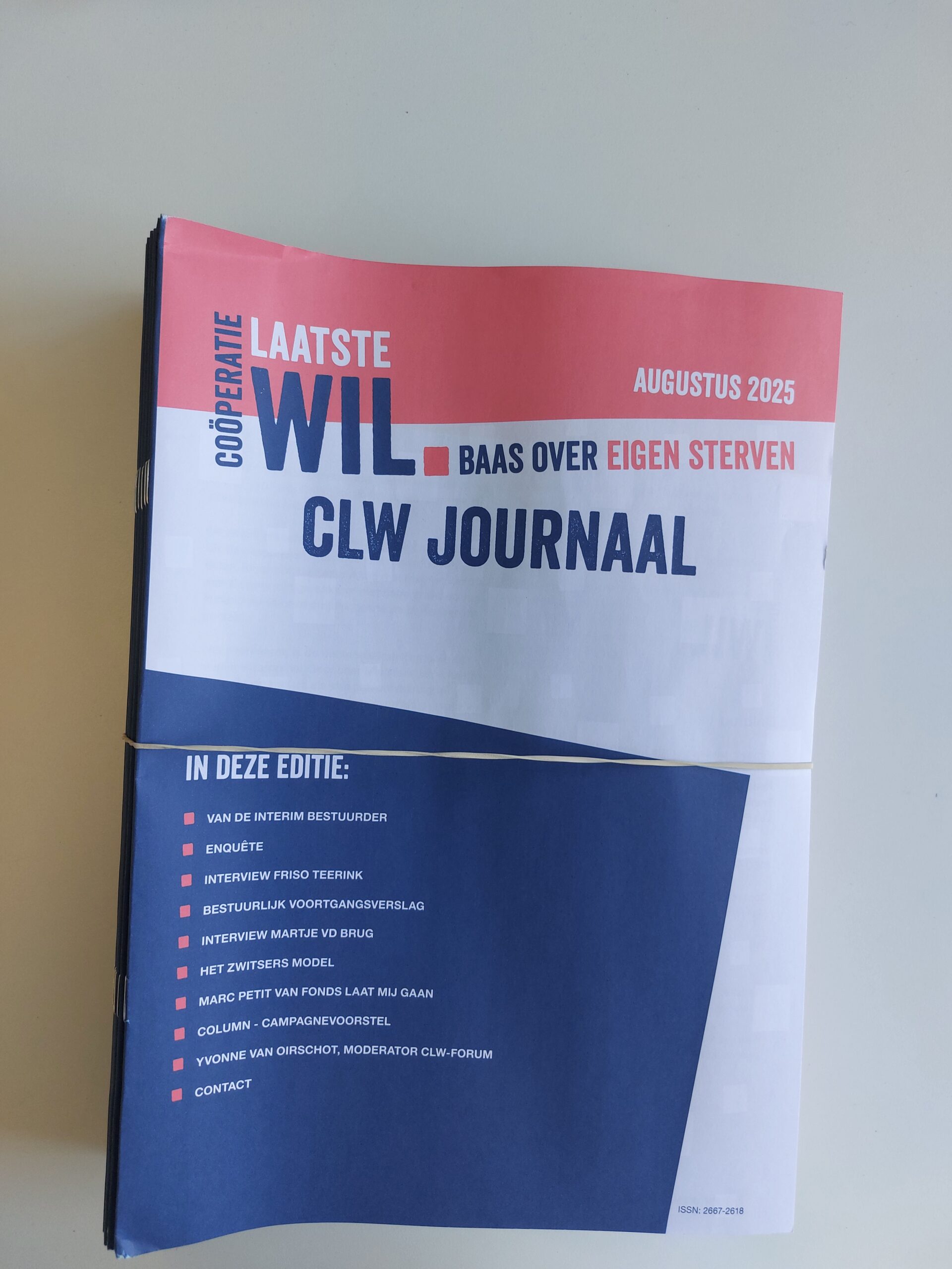 Augustus 2025 – Nr. 8 – Coöperatie Laatste Wil Nieuwsbrief