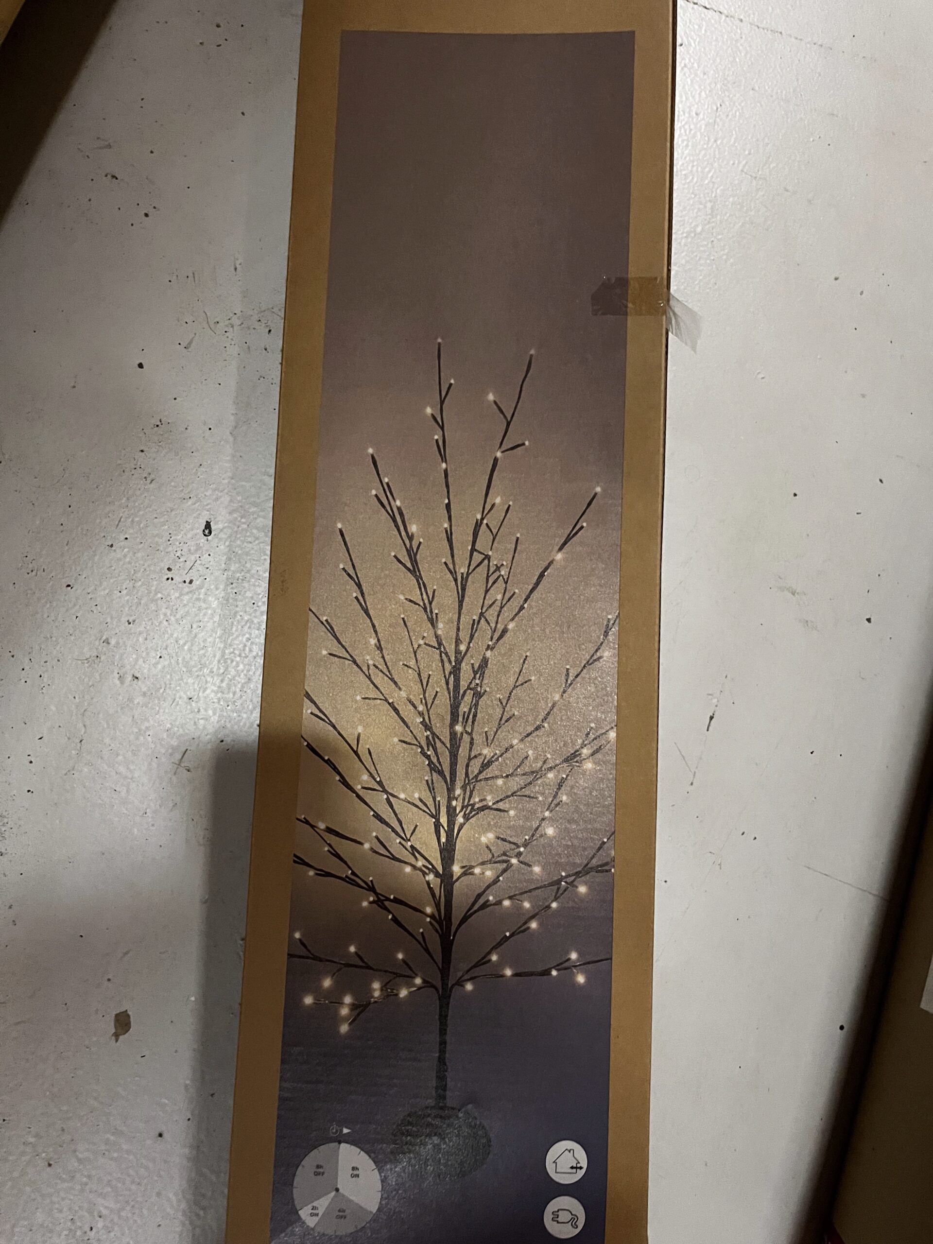 Mini kunst kerstboom