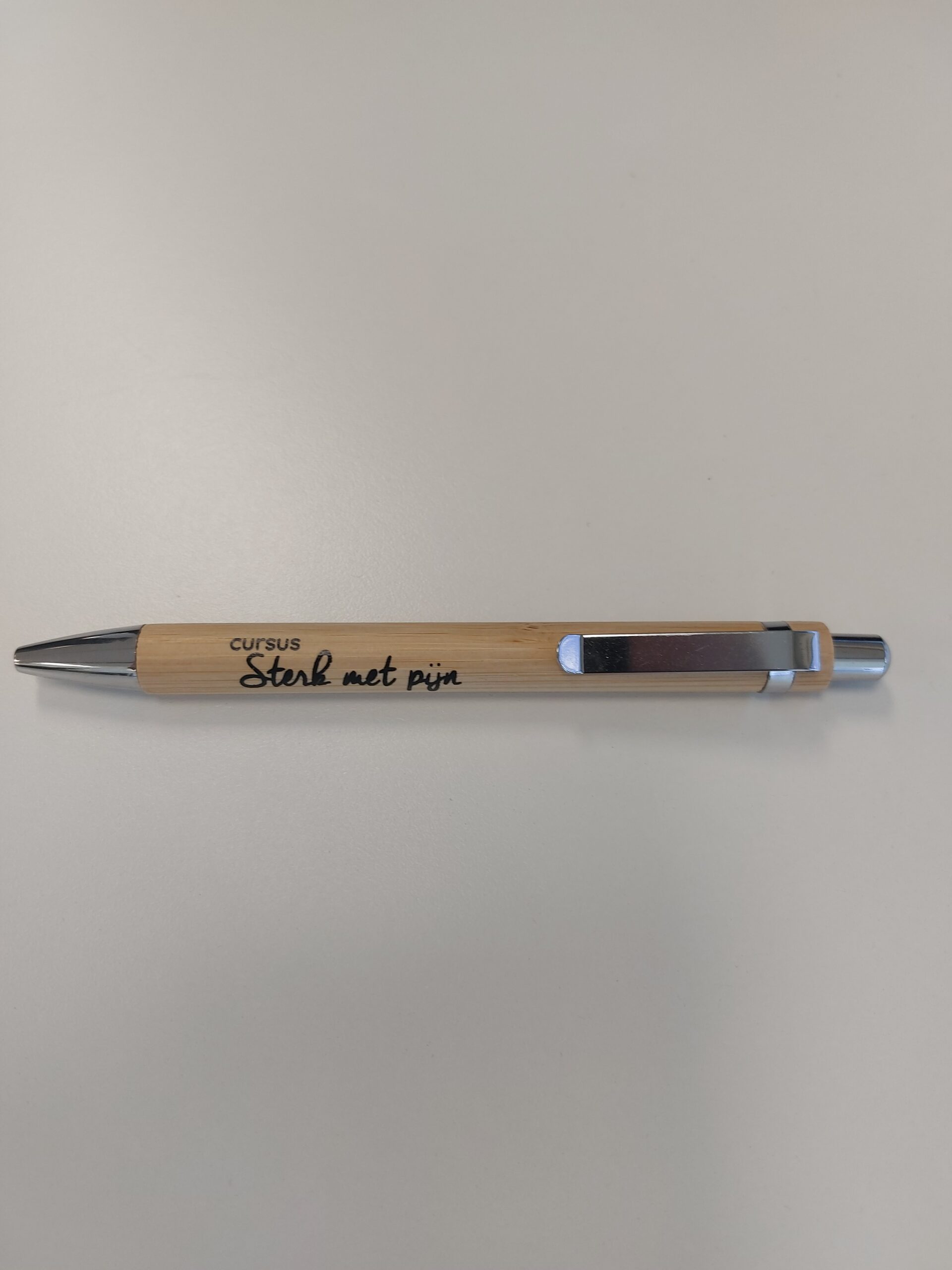 Pen “cursus sterk met pijn”