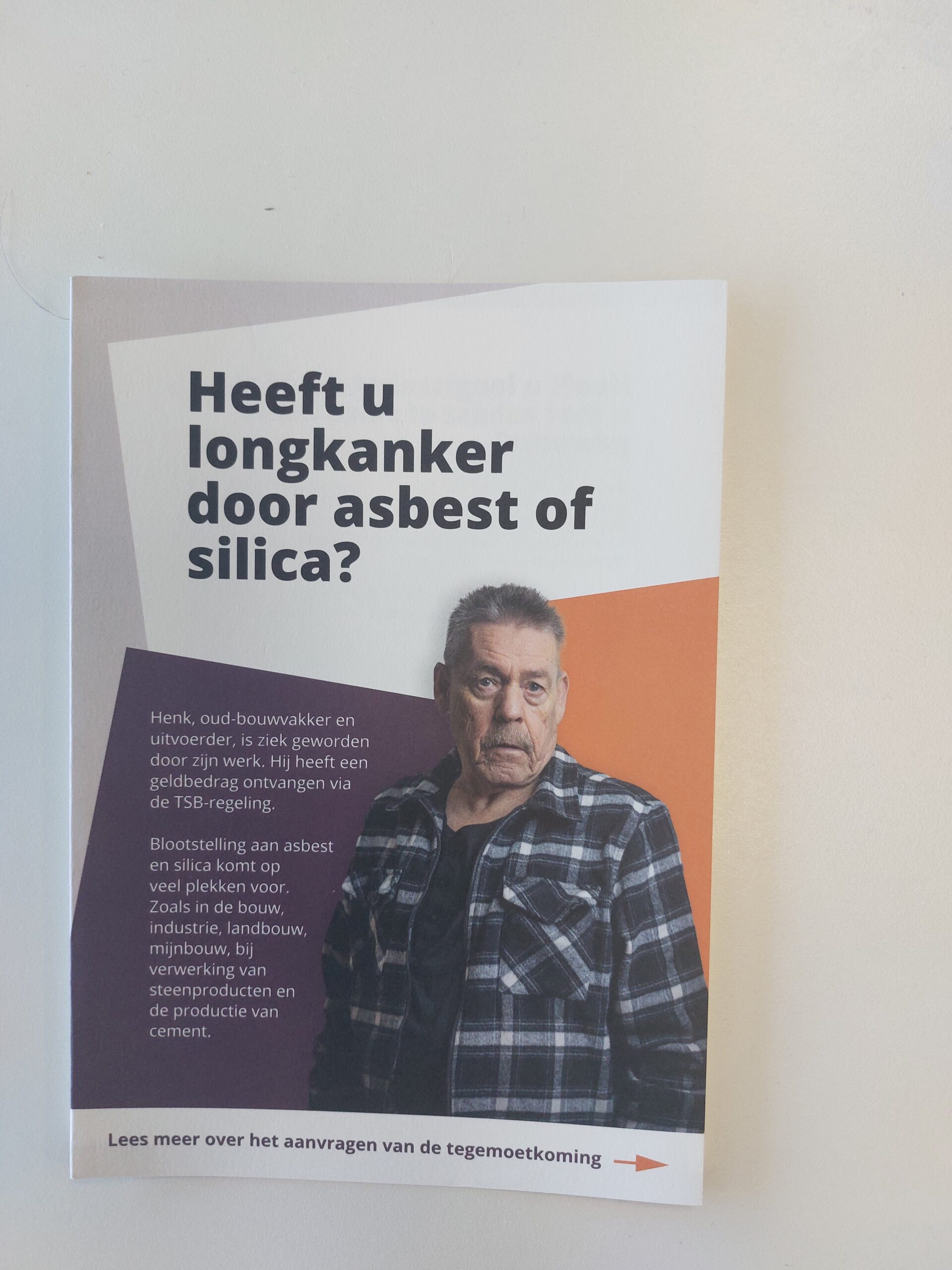 Heeft u longkanker door asbest of silica?