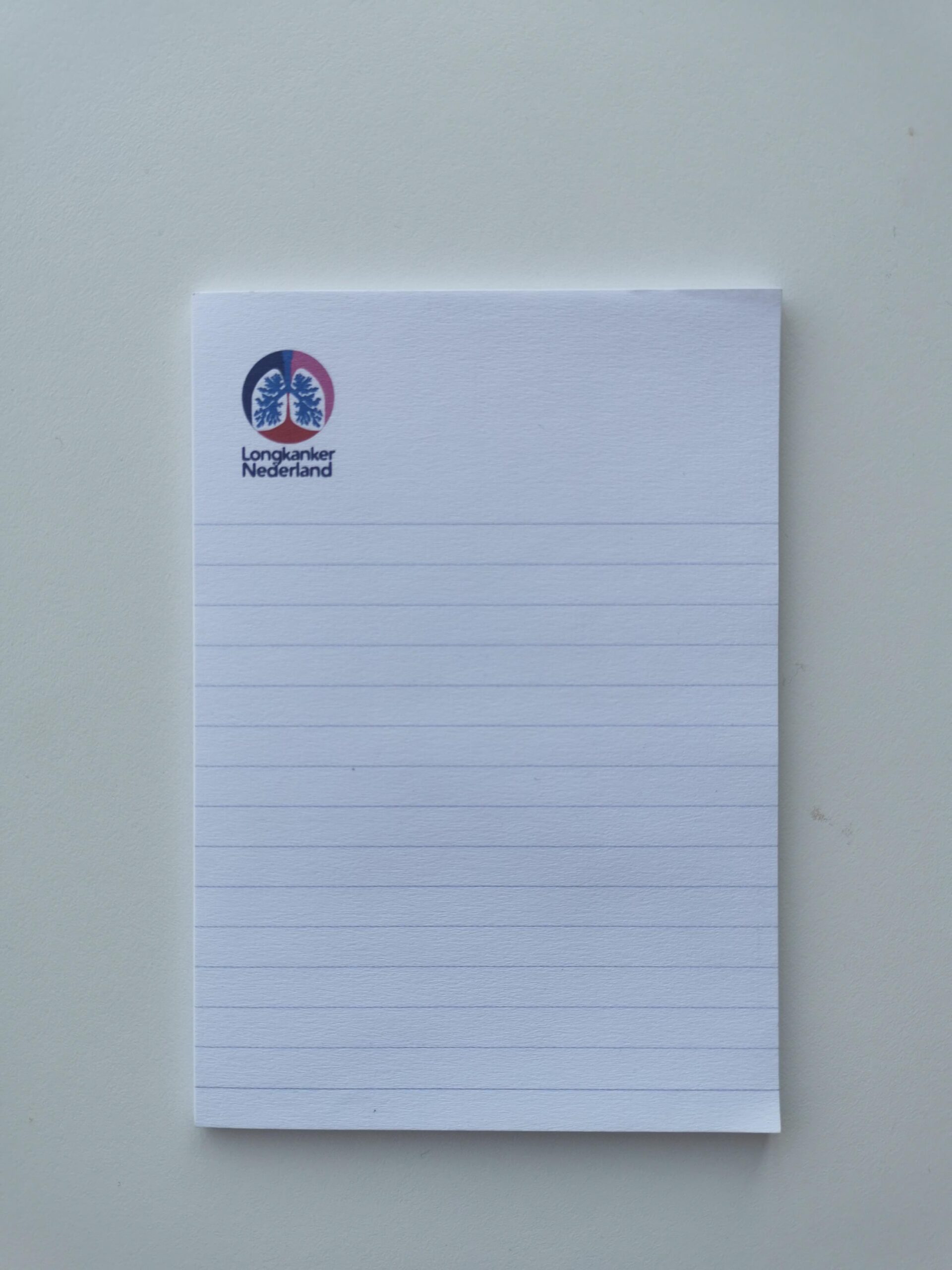 Longkanker notitieblokjes