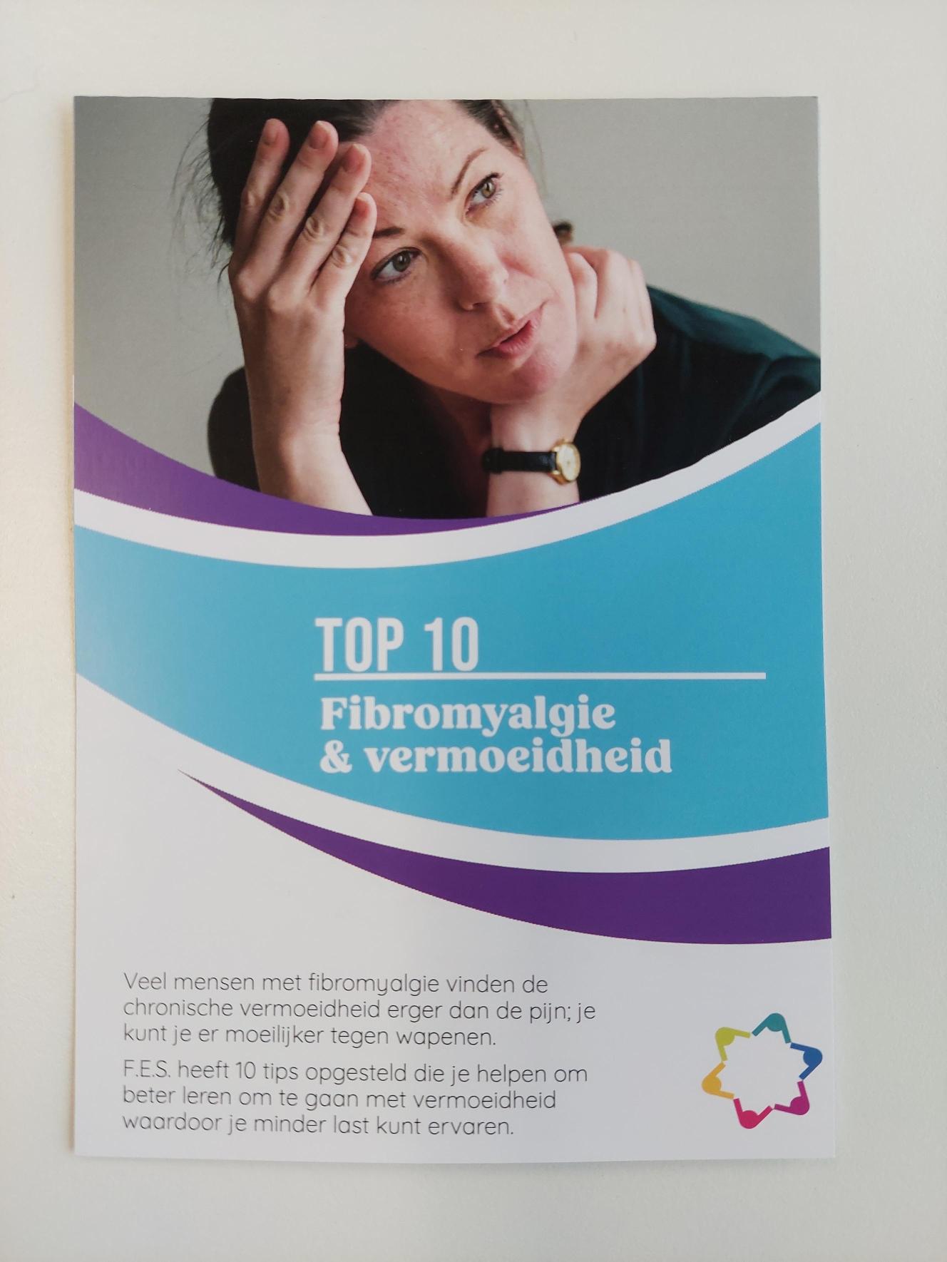Flyer – Top 10 Fibromyalgie & Vermoeidheid