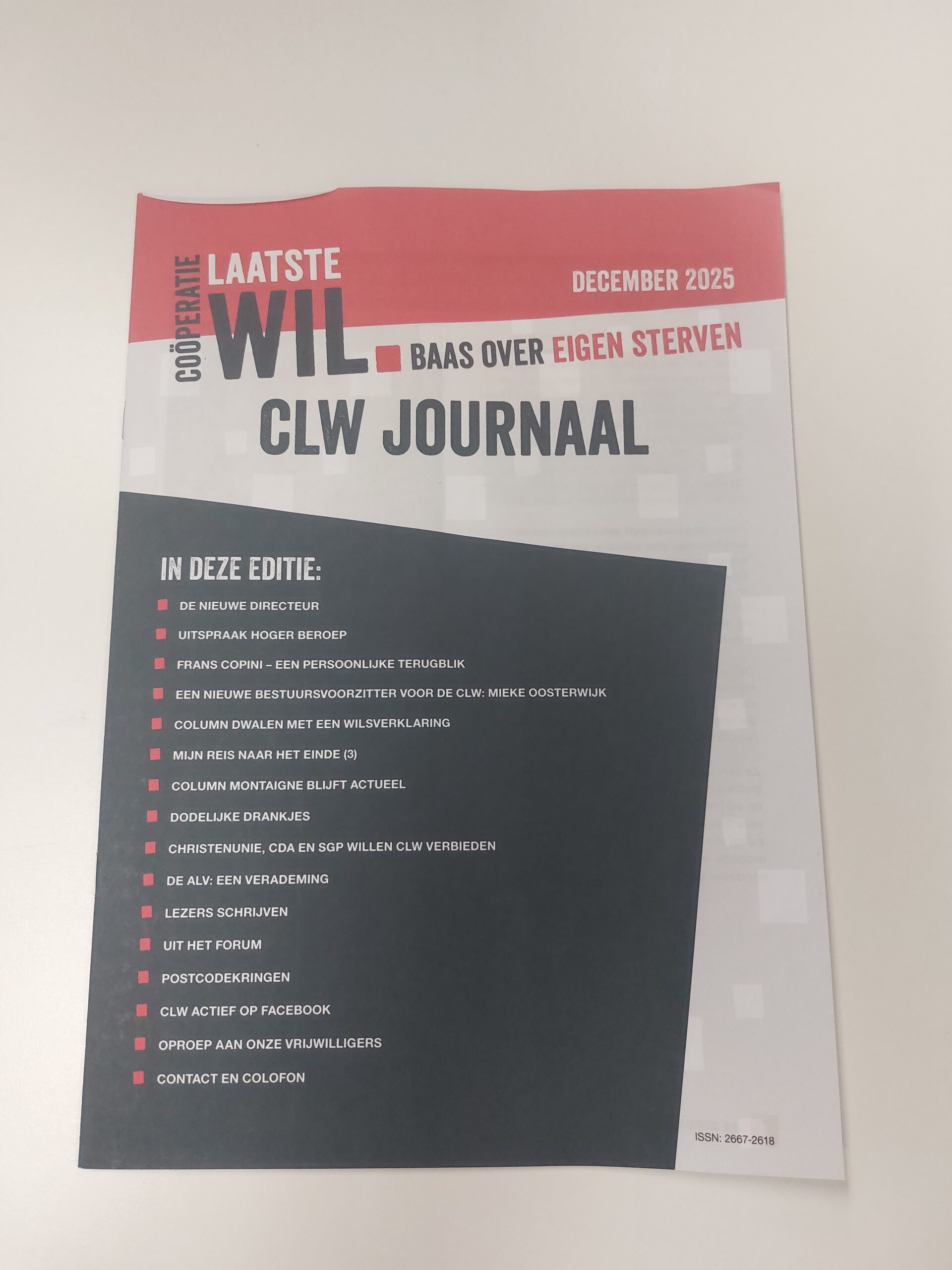 2025 – Nr. 12 – Coöperatie Laatste Wil Nieuwsbrief