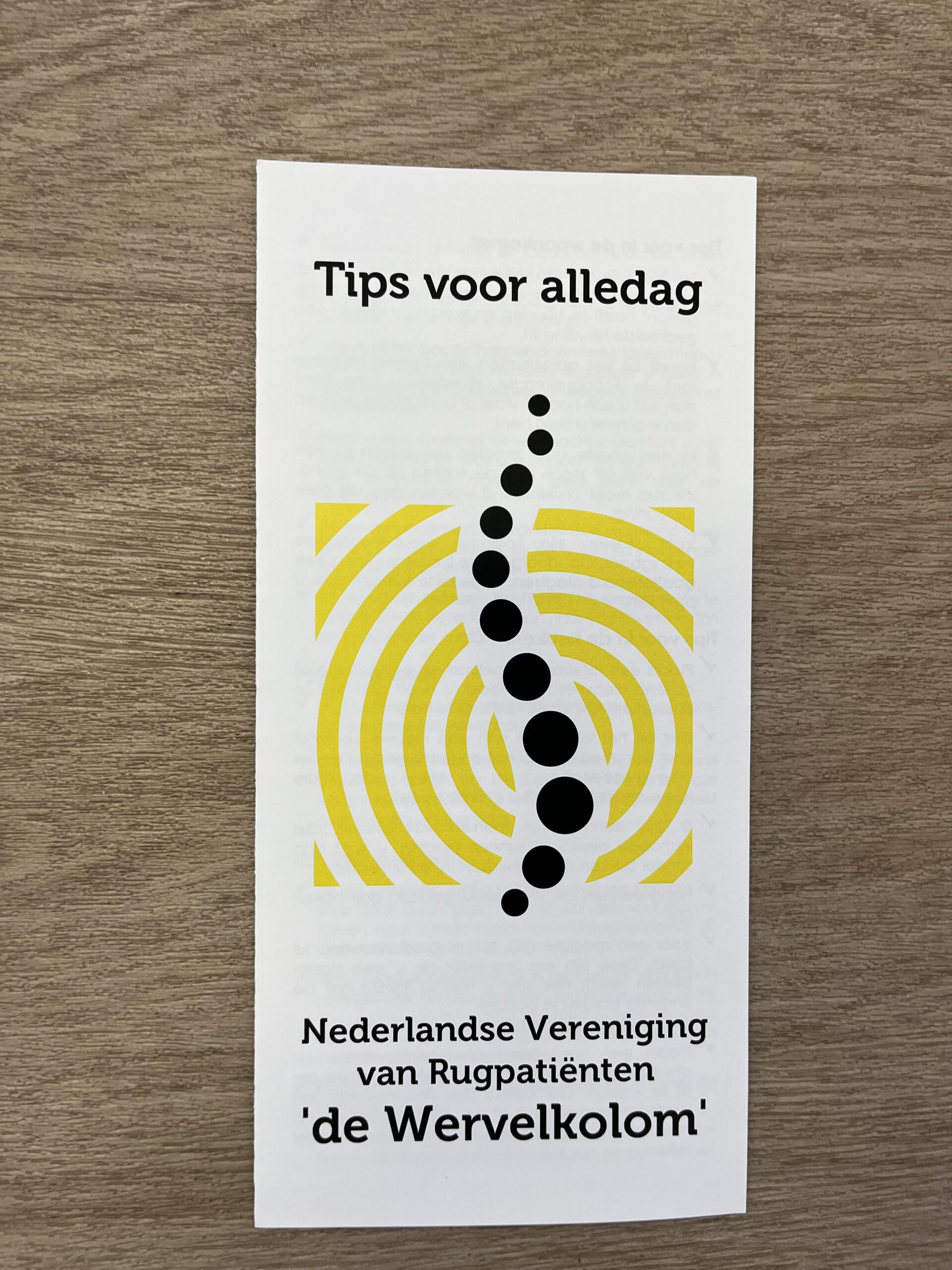 Folder Tips voor alledag