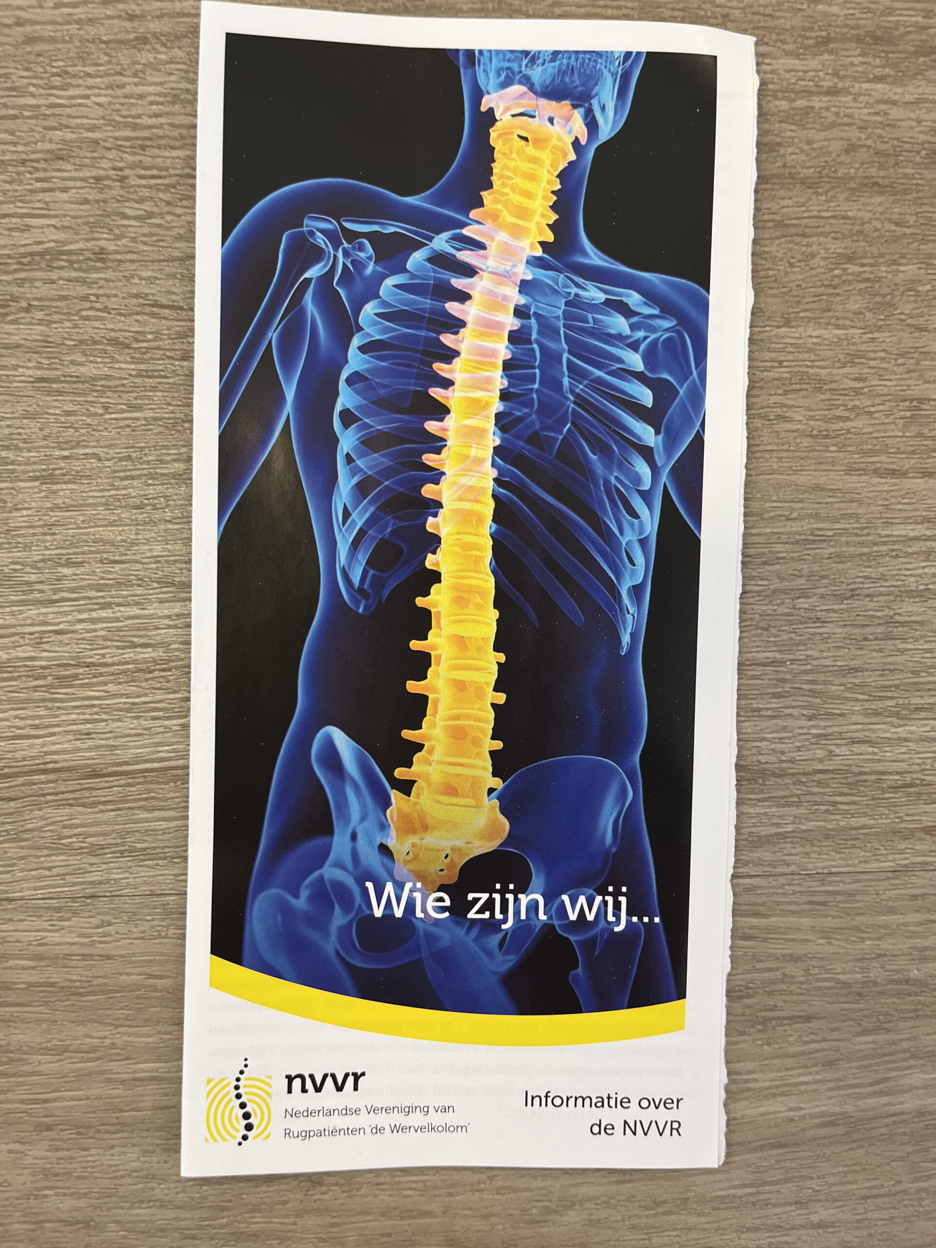 Folder Wie zijn wij…