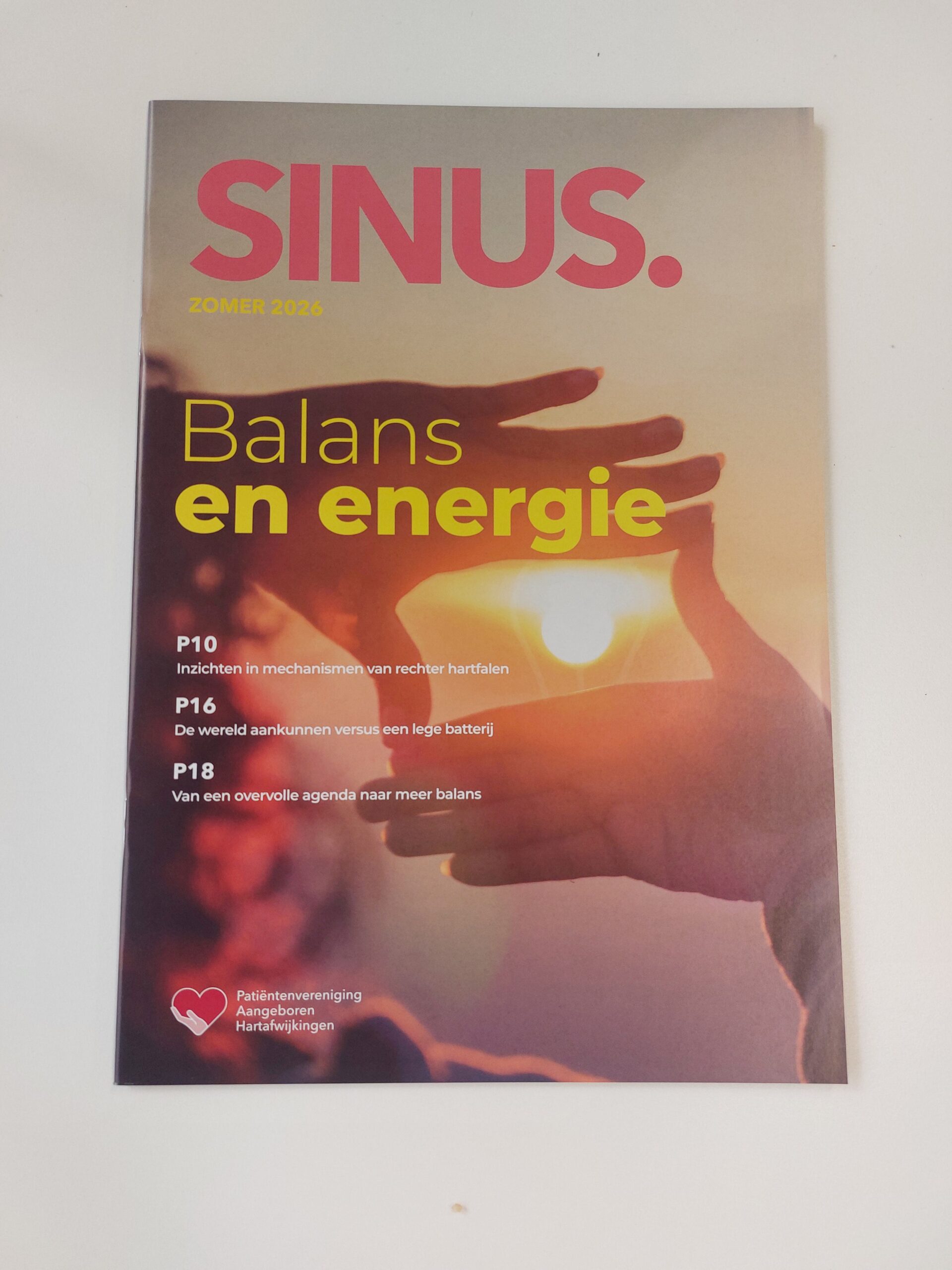 Sinus zomer 2026 – PAH